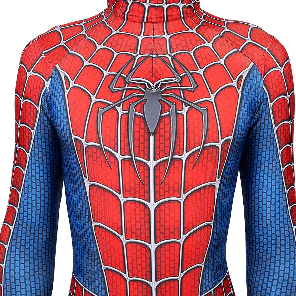 Высокое Качество, Классический костюм Remy spiderboy для детей, взрослых, лайкра, спандекс, колготки для мальчиков-пауков, для Хэллоуина, маскарадный костюм