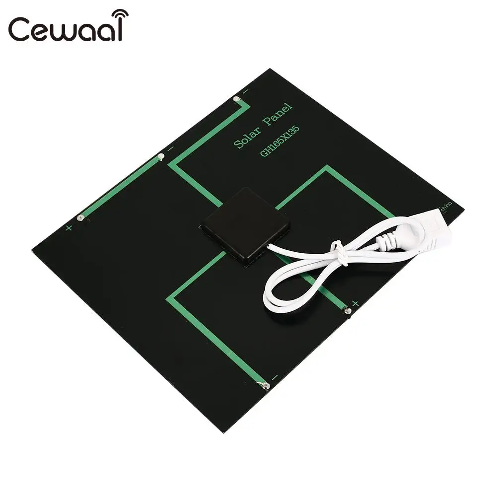 5W 6V USB Solar Panel Outdoor Fast Charger Climbing Portable Travel Mobile Phone Tablet Pane Generator | Электроника