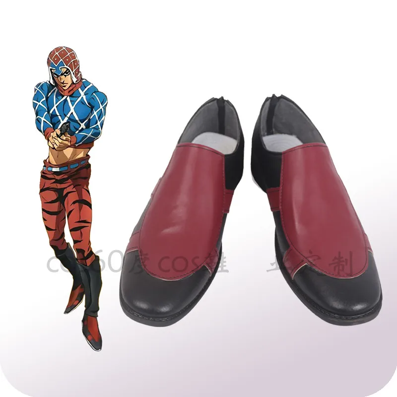 

JoJo's Bizarre Adventure: Golden Wind Guido Mista Cosplay Costume Men's Jumpsuit Outfit Halloween Costume Costom Made
