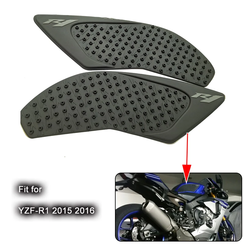 Для Yamaha YZF-R1 R1 мотоциклетные противоскользящие наклейки 3 м Тяговый бак накладка Сторона газа наколенники колодки бренд