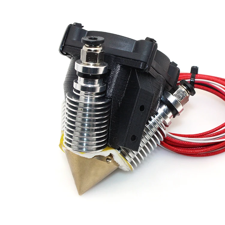 Экструдер полный комплект Lite6 Латунное многоцветное сопло 3 в 1 OUT 0 4 мм для 75 нити