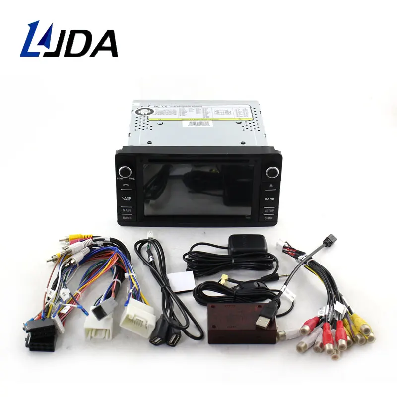 LJDA 2 Din Android 10,0 Автомагнитола для MITSUBISHI OUTLANDER 2013- автомобильный мультимедийный плеер стерео Авто аудио gps Навигация DVD