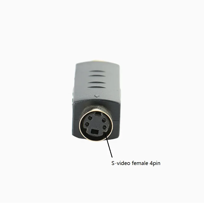 5 шт./лот 4PIN S-Video Female To RCA Plug S Video Adapter | Обустройство дома