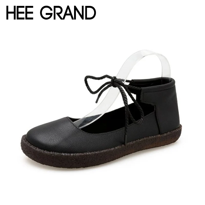 HEE GRAND/2018 г. Новая Осенняя женская обувь на плоской подошве милый стиль женские