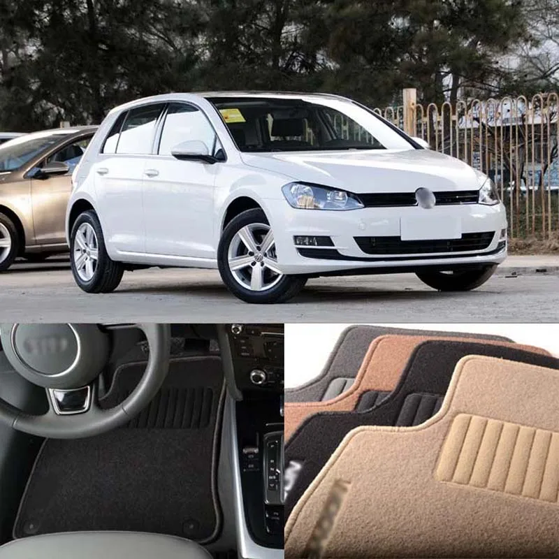 5 шт. Нескользящие Коврики для VolksWagen Golf|floor mat|floor mats for vwvw golf carpet |