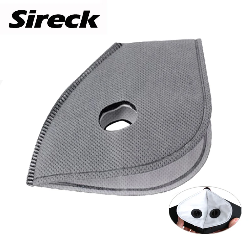 Sireck 1 шт/3 шт/5 шт PM2.5 маска для велоспорта лица с активированным углем Анти-туман