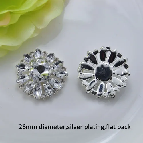 (L0342) оптовая продажа Бесплатная доставка 20 шт./лот диаметр 26 мм кристаллы и