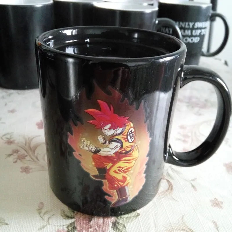 Ходячие мертвецы/Звездные войны/Dragon Ball Z/Бэтмен против Супермена/Капитан Америка кружка реактивная Волшебная меняющая цвет кружка кофейная чашка