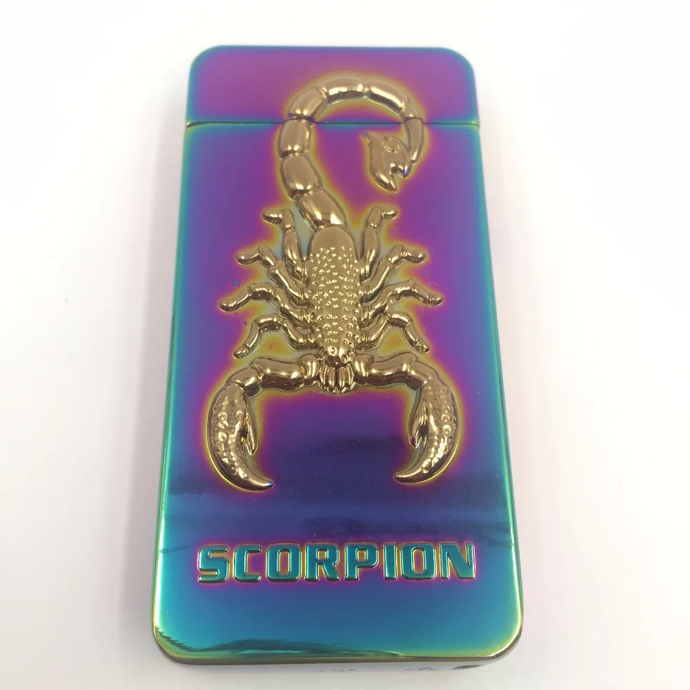 Новейшая электронная Usb зарядка двойная дуговая Зажигалка плазменный электронный импульсный Зажигалка китайский Дракон Форма зажигалка
