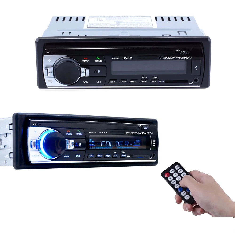 Горячая беспроводная Bluetooth MP3 музыкальный плеер AUX аудио вход USB память для автомобиля Высокое качество играть