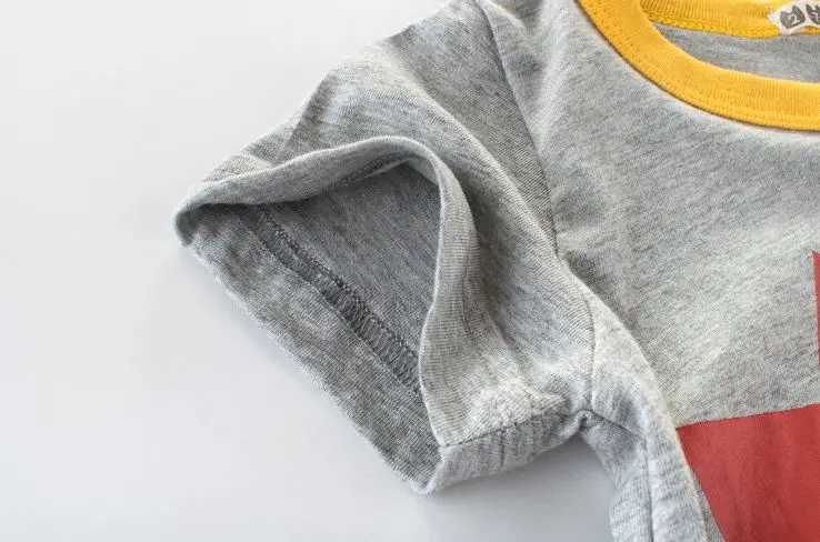 Футболка с мультяшным принтом для мальчиков и девочек 2-8 лет | Мать ребенок