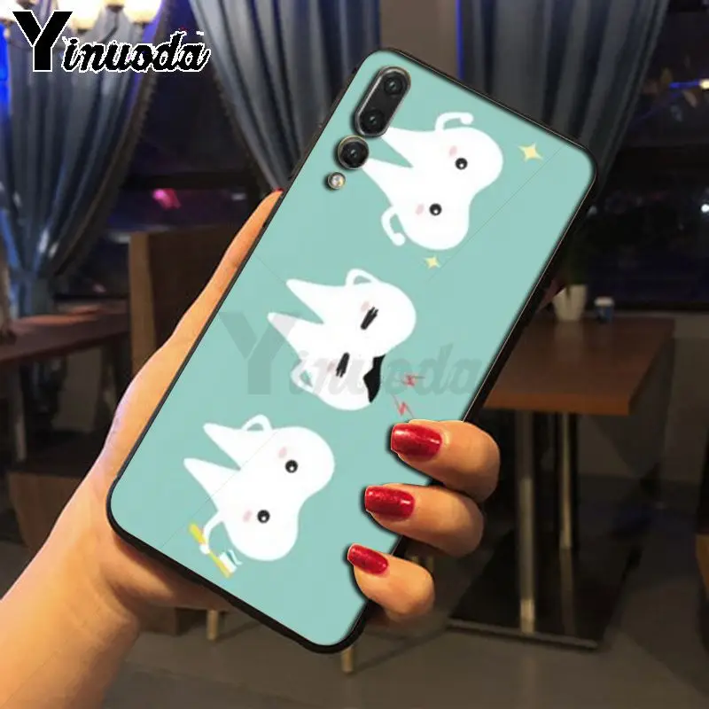 Мягкий чехол для телефона Yinuoda Dentist Dental Crowned Tooth huawei p20 pro p20lite mate10pro nova 3i mate20 чехлы