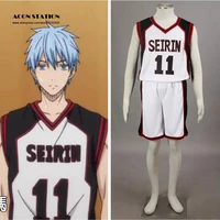 free shipping costume kuroko no basket seirin suit basketball jersey mens uniforms men costume clothes no 11 cosplay costume