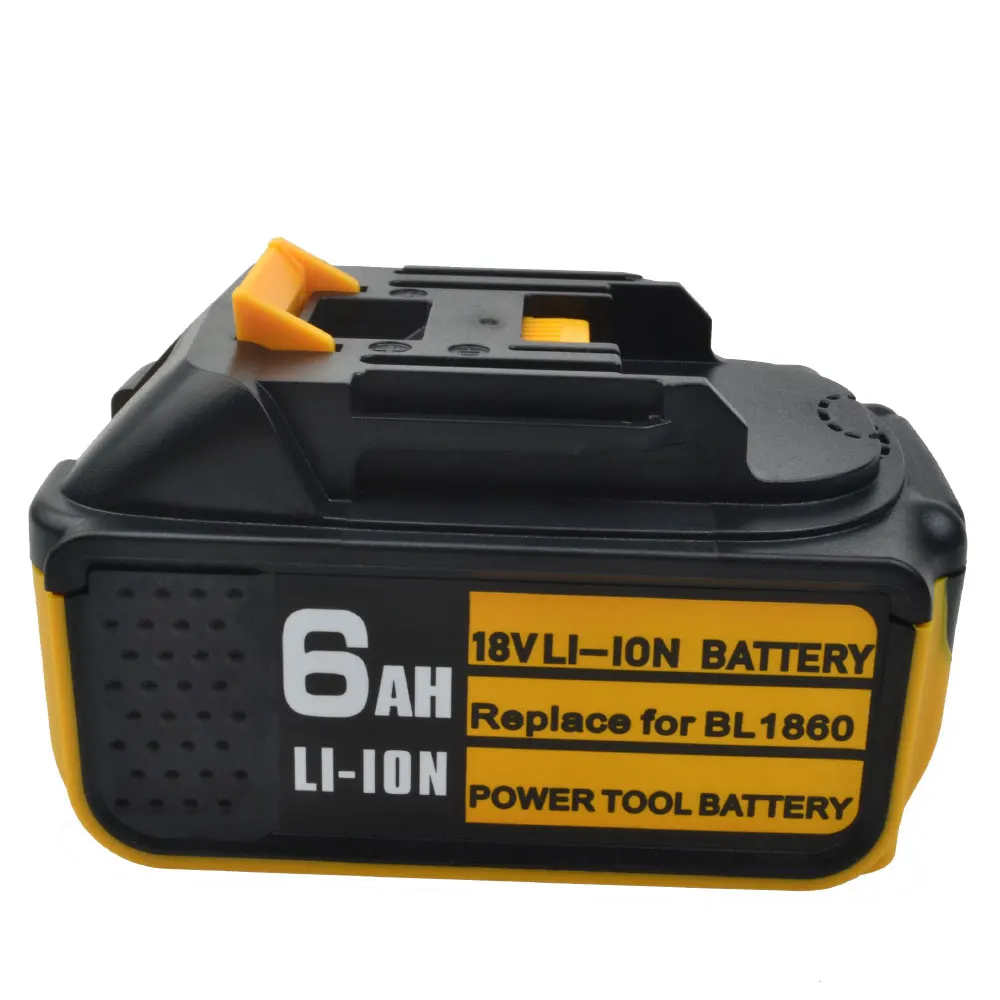 Новейший литий ионный аккумулятор 18 в 4 Ач 5 6 для Makita BL1860 BL1850 BL1830 BL1840 194205 3
