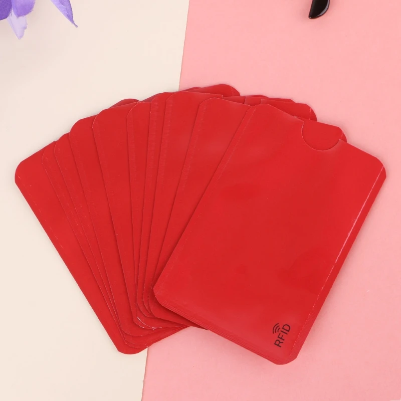 10 шт Анти Rfid Кредитная карта Протектор Безопасный рукав RFID Блокировка ID