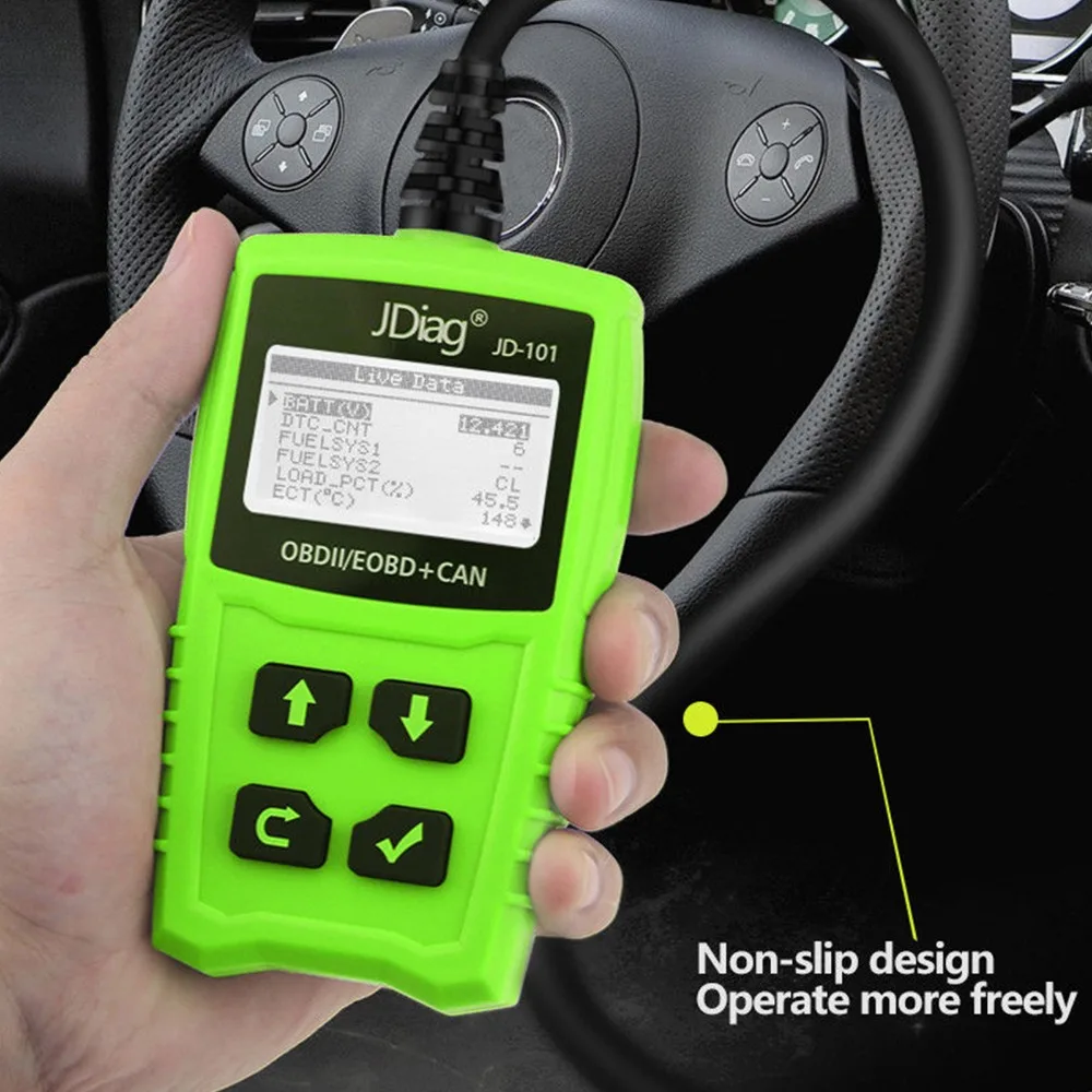 JDiag автомобильной инструмент диагностики авто OBDII OBD2 сканер механик Автосканер