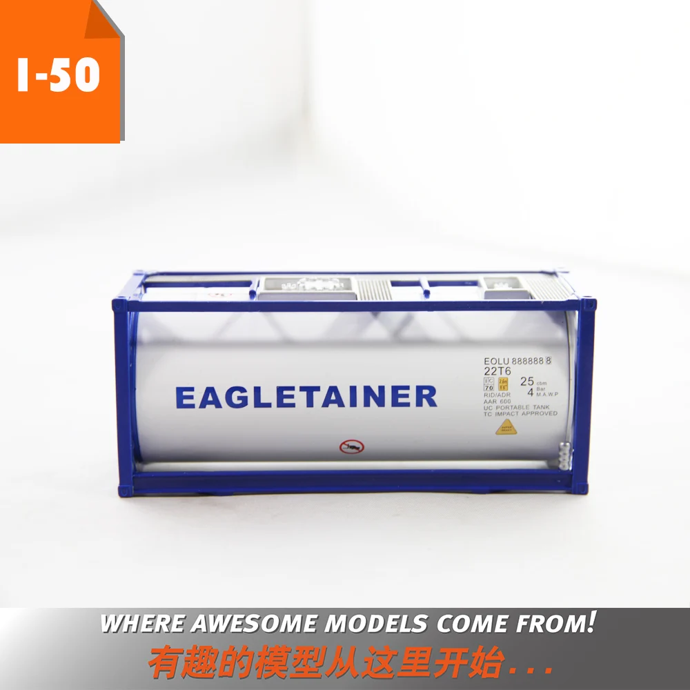 Коллекционная игрушка из сплава модель 1:50 Масштаб EAGLETAINER Танк CIMC банок контейнер