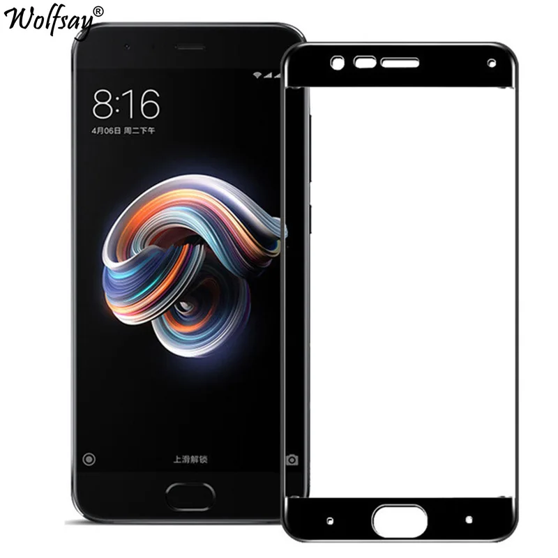 sFor Tempered Glass Xiaomi Mi Note 3 Screen Protector Anti-Explosion Full Cover Film For Note3 Wolfsay | Мобильные телефоны и