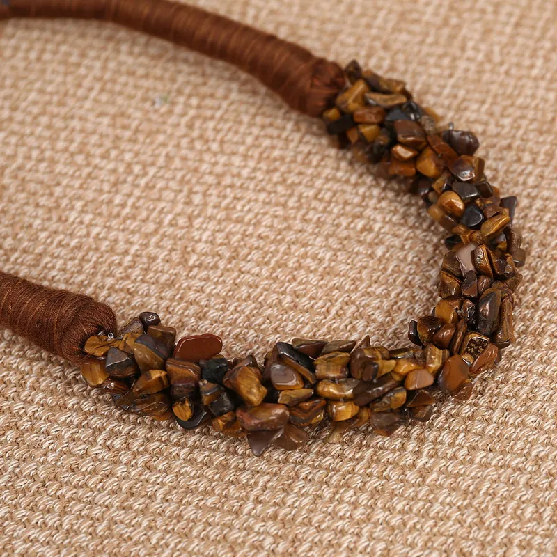 Женский слюнявчик ZOSHI массивное роскошное ожерелье чокер сделай сам из