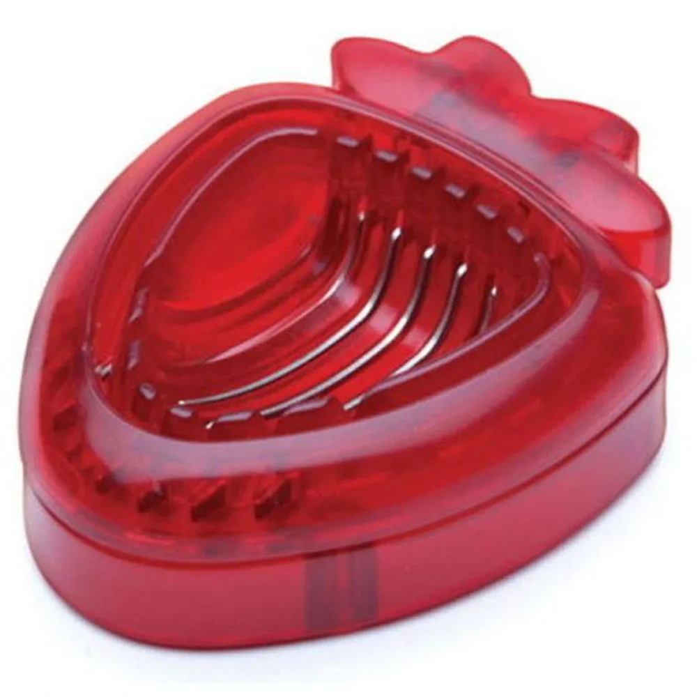 Слайсер для клубники легкий вес пластиковые кухонные приборы резки