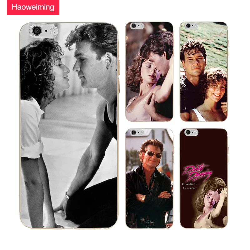 Haoweiming грязный Танцы Star Partrick суэйзи тонкий силиконовый чехол для iphone X 4 4S 5 5S SE 6 S 7 8