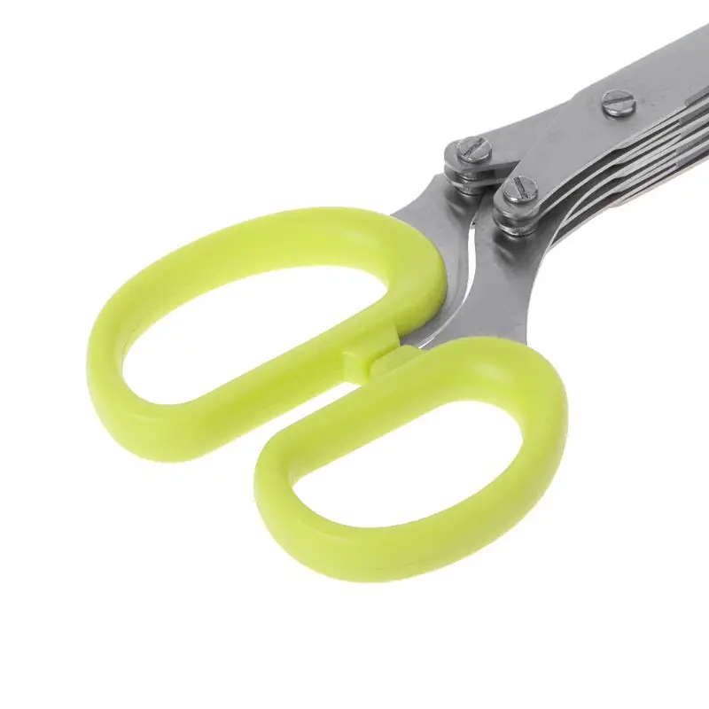 1 комплект 5 лезвий из нержавеющей стали Офисные ножницы для измельчения острый