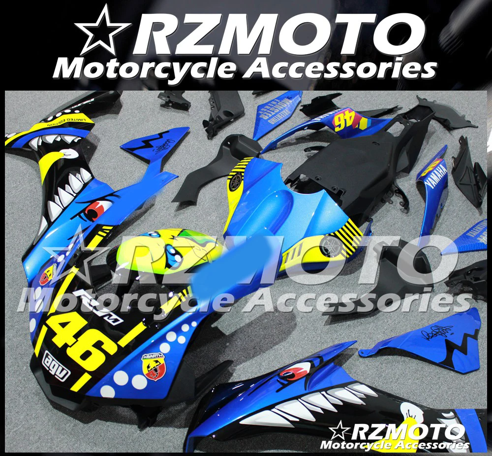 ABS обтекателя тело комплект пригодный для YAMAHA YZF1000 YZF R1 15 16 17 18 2015 2016 2017 2018 YM20|Полные