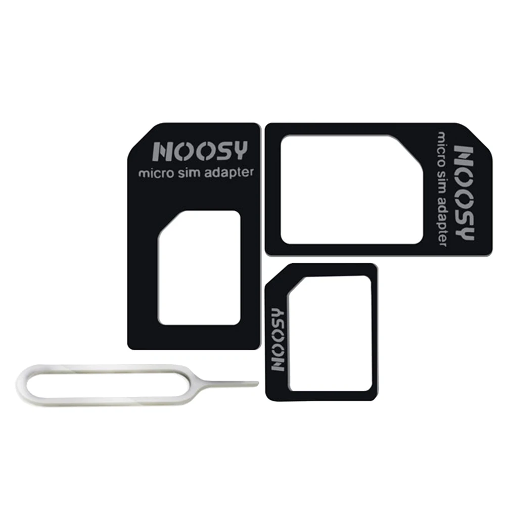 4 In 1 NANO SIM Adapter For 4/4S 5/5S/5C With Card Pin | Мобильные телефоны и аксессуары