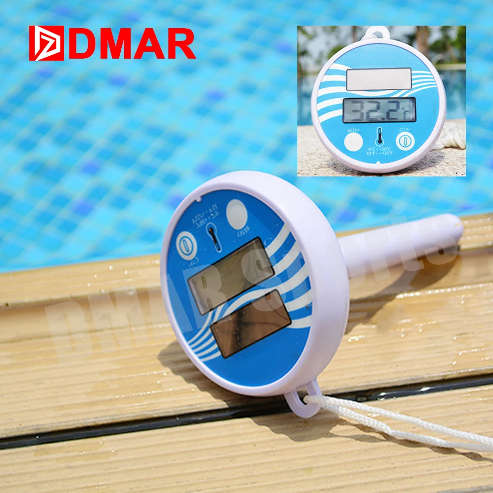 DMAR Плавающий термометр для Бассейна Солнечная Зарядка