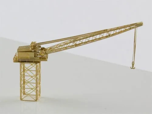 1/700 Dockyard Diorama аксессуары-сервис кран Набор 1(металлический армейский модель, не собранный