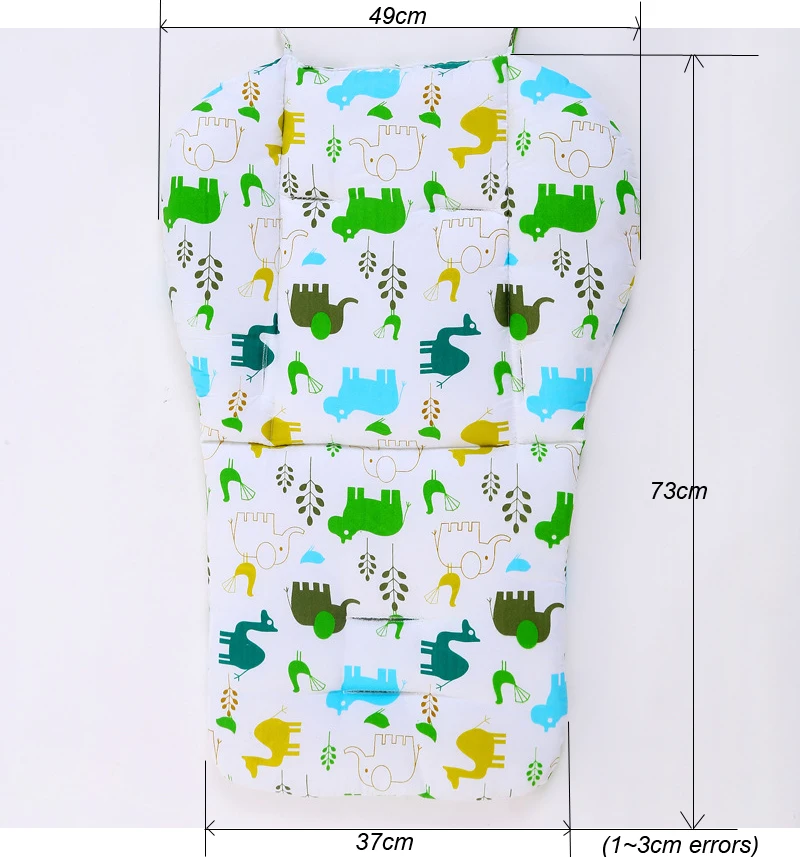 Синий Хлопковая детская одежда розового цвета для обеденного стула подушка