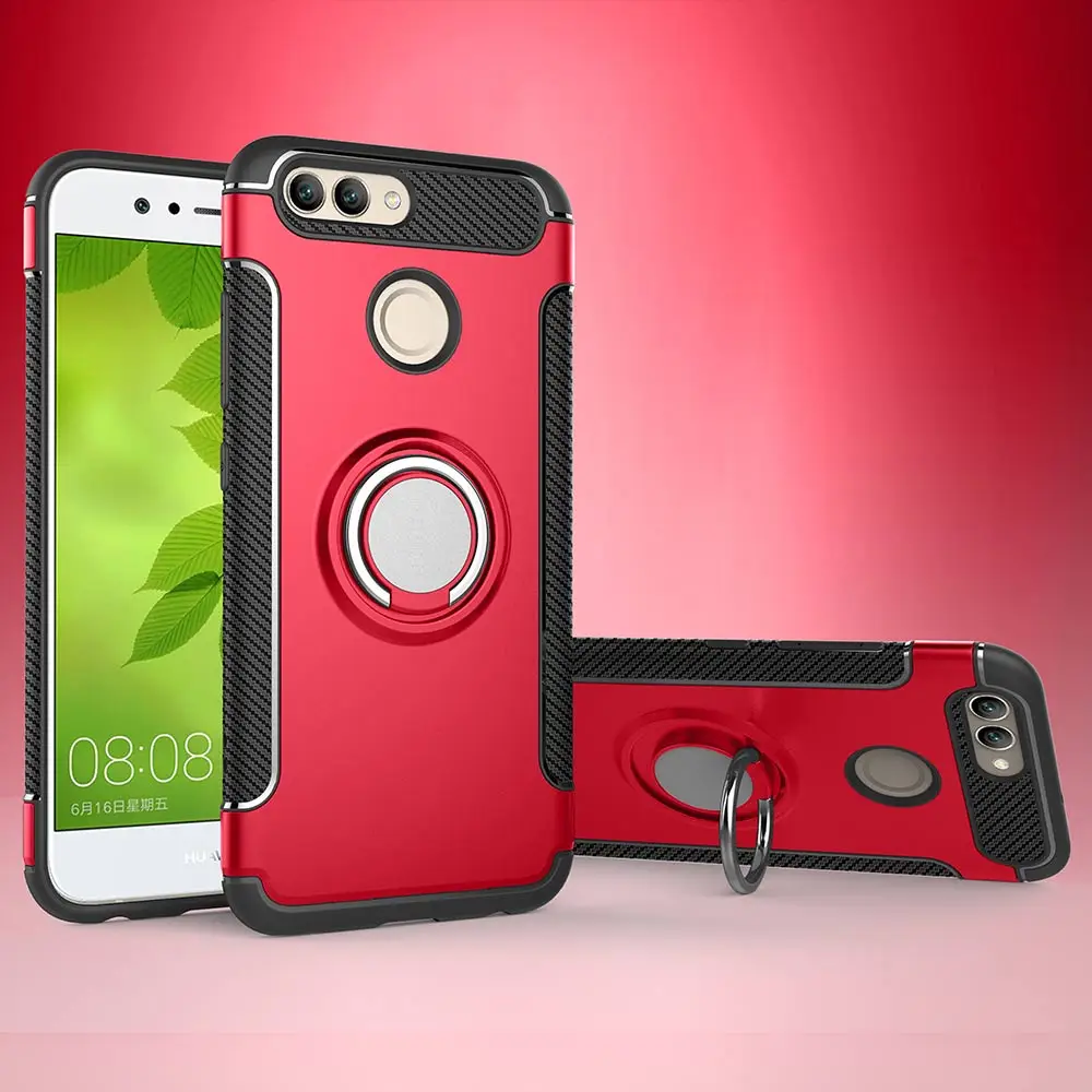 Чехол для huawei Honor View 20, чехол V20, броня, полное защитное кольцо, магнитный держатель, ударопрочный TPU+ PC для huawei View 10 V10, чехол для автомобиля