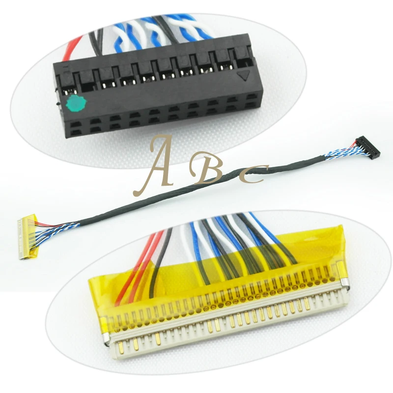 Кабель LVDS 250 мм 1 0 Φ FIX 30 контактов S8 одиночный канал 8 бит шаг для 1366X768 светодиодный