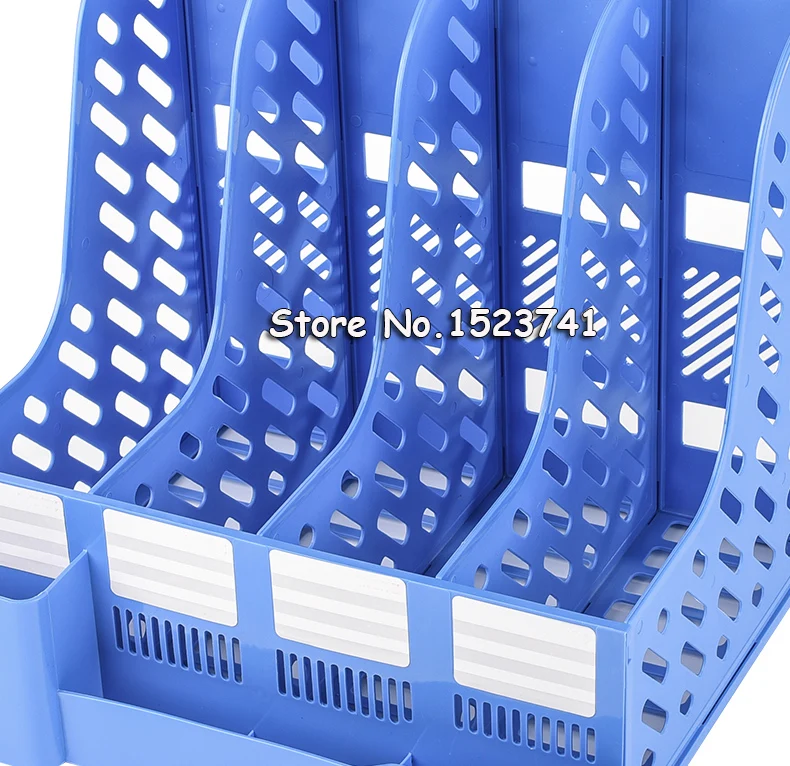 Серо голубые лотки для документов держатель файлов в небольших чехлах