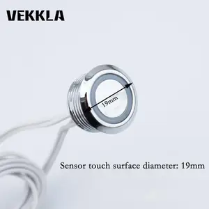 1 шт., 12 В постоянного тока, миниатюрный умный сенсорный переключатель с регулируемой яркостью для шкафа, коридора, Светодиодная лента светильник ключатель света, сенсорный домашний детектор, переключатели