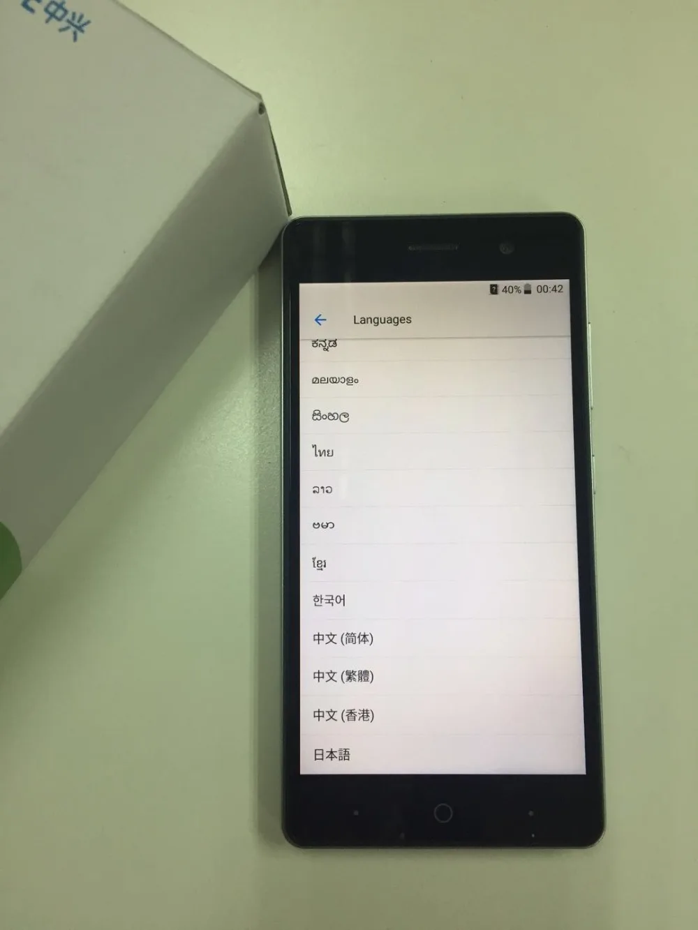 Мобильный телефон zte Blade A520S/A520, 5,0 дюймов, четырехъядерный процессор, 1/2 ГБ ОЗУ, 16 Гб ПЗУ, две sim-карты, фронтальная и задняя камера, Android 6,0