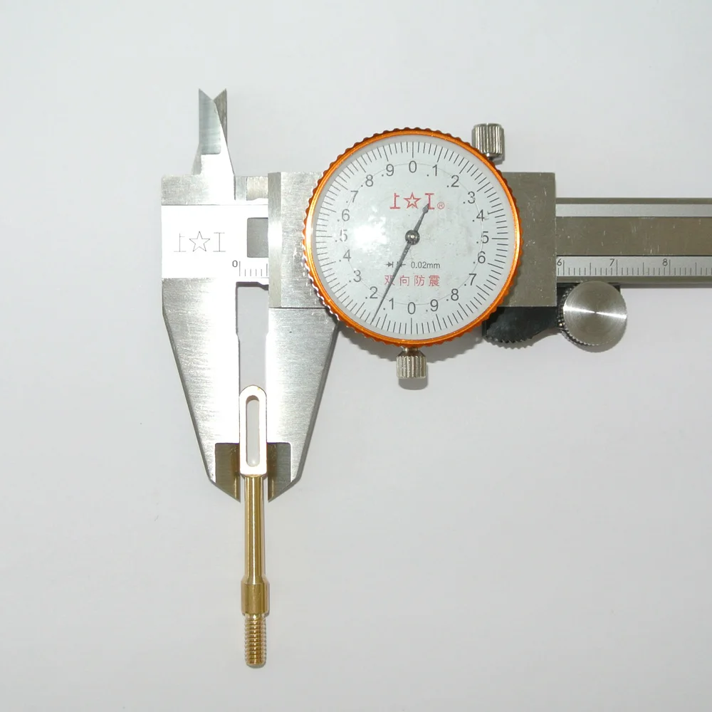 Green World 1 шт./лот. 22cal-.45cal Твердые латунные наконечники для пазов пистолет очистки