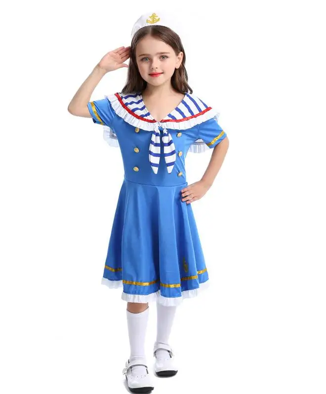 high quality Girls Seaman Role Play Sailor Party Halloween Cosplay ...