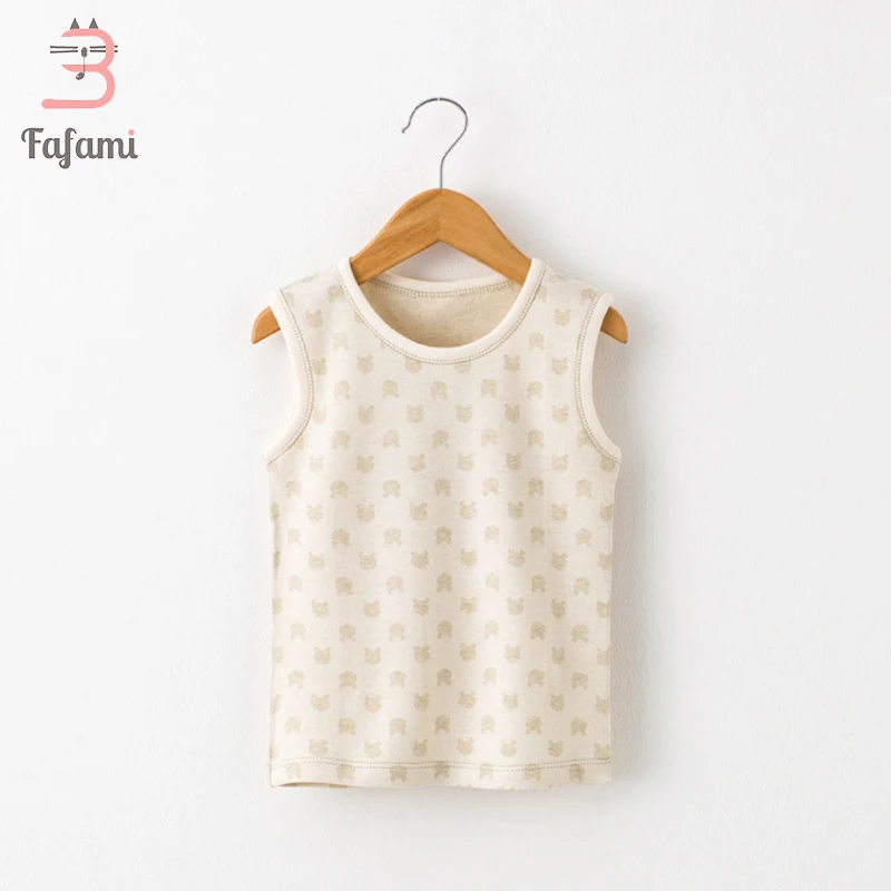 Одежда для малышей детей Essentials жилет Лето органический хлопковый Lucky Child Bebe Для