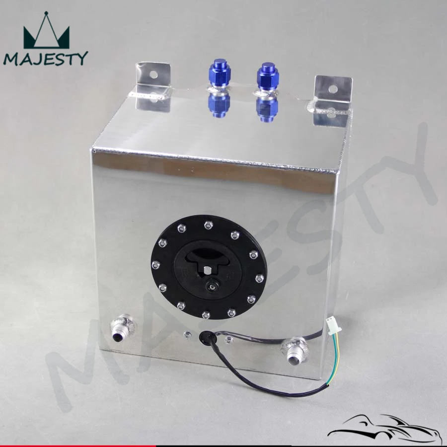 Гоночный Дрифт топливный бак 9 5 л + уровень отправителя 2 галлона полированный