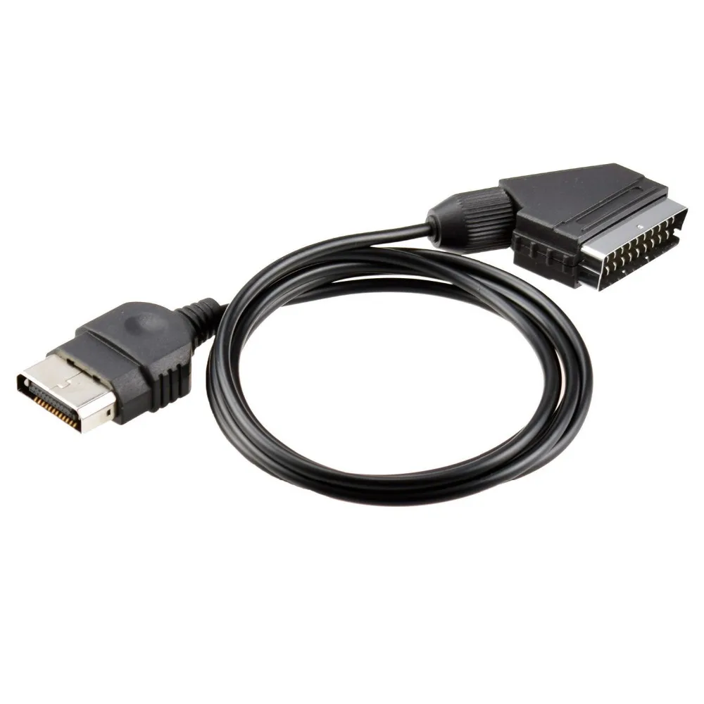 H 1 8 м/6 футов 24Pin RGB Scart AV кабель свинцовый Аудио Видео разъем для XBOX|connectors for
