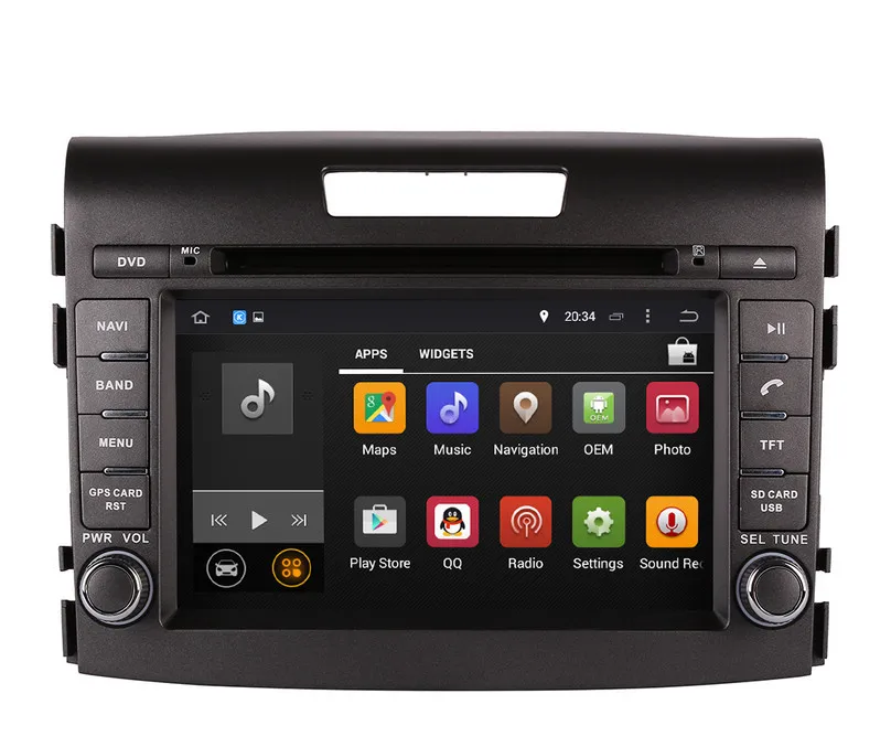 Android 8 0 автомобильный dvd-плеер для Honda CRV CR-V 2012 2013 с gps-навигацией Радио BT USB WIFI стерео