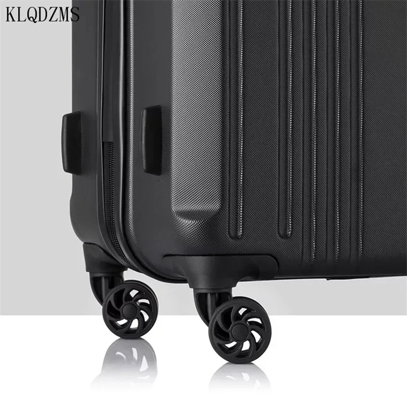 KLQDZMS 24inch Rolling Luggage Women Travel Suitcase Long Way Trip Trolley on Wheel Men Fashion Design mala de viagem | Багаж и сумки