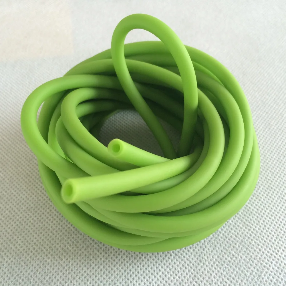 Охотничья катапульта 10 м в длину 3060 рогатки резиновая трубка OD 6 мм зеленый лук