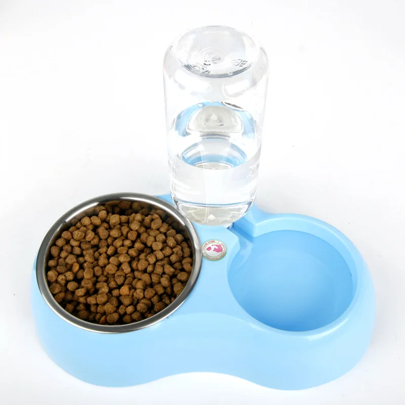 KEMISIDI Двойная чаша для птиц питомец фонтан кошек собак миски воды водостойкая три