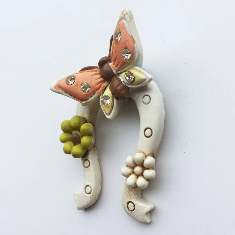 Испанская сувенирная Подкова магнит бабочка на холодильник|Магниты холодильник|