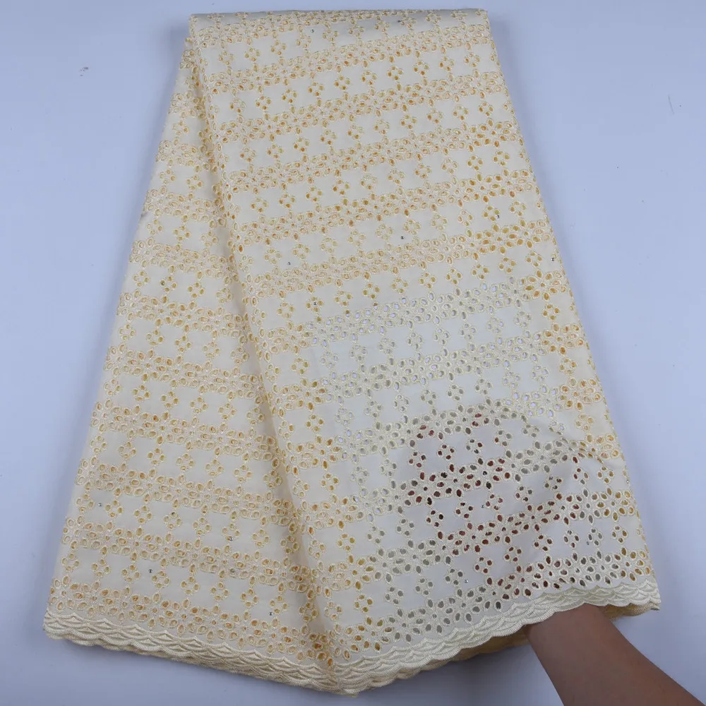 Swiss Voile Laces Switzerland African Dry Cotton Lace Fabric 2019 Latest Embroidery For Wedding A1599 | Дом и сад