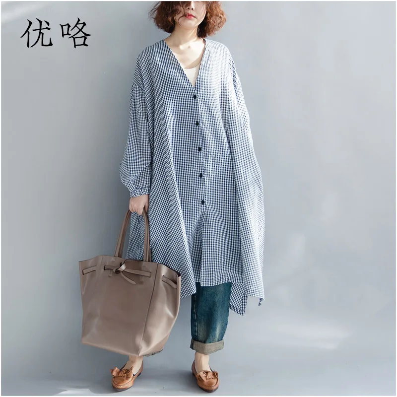 Платье рубашка женское длинное большого размера 4XL 5XL 6XL 2019|Блузки| |