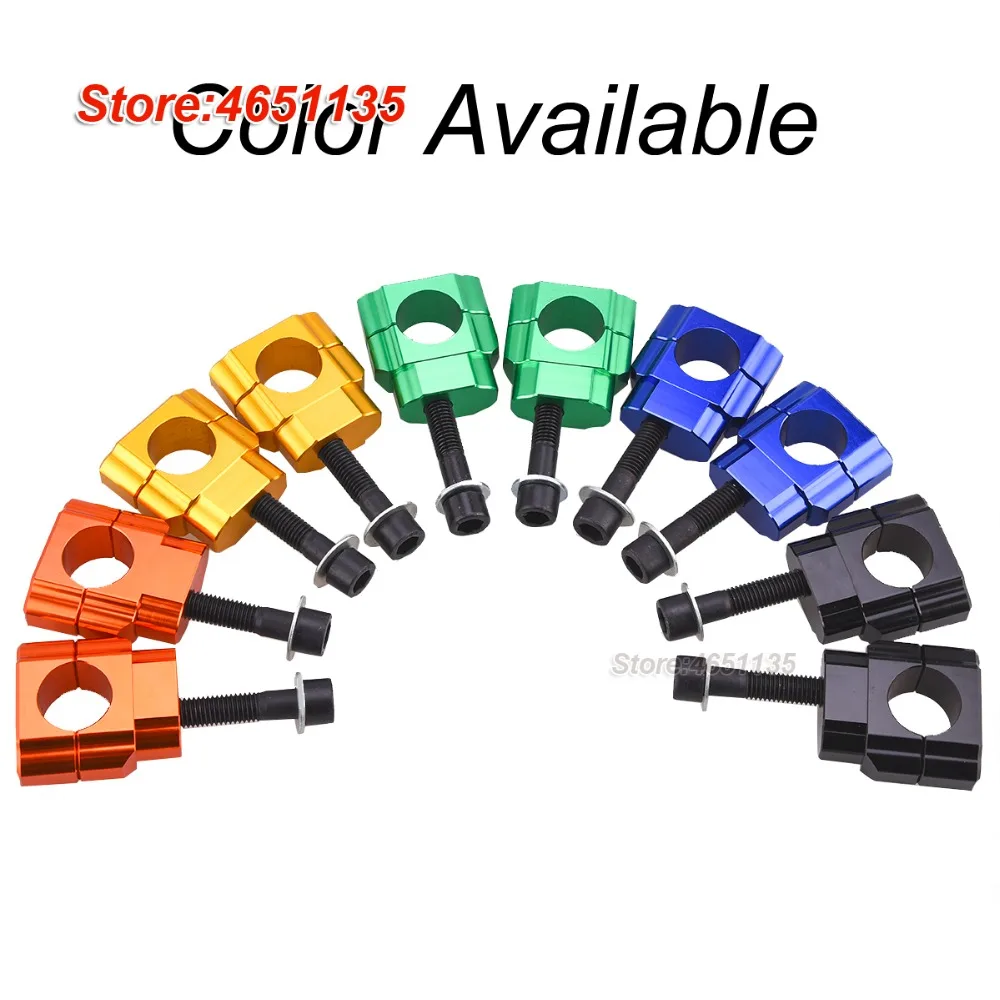 28 мм CNC Заготовка руль горе Зажим рукоятка держатель Riser Грязь велосипед ямы M12