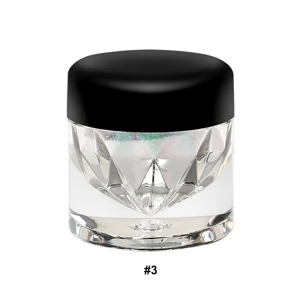 Высокая вспышка Перламутровые тени для век порошок модный макияж глаз Хамелеон 9